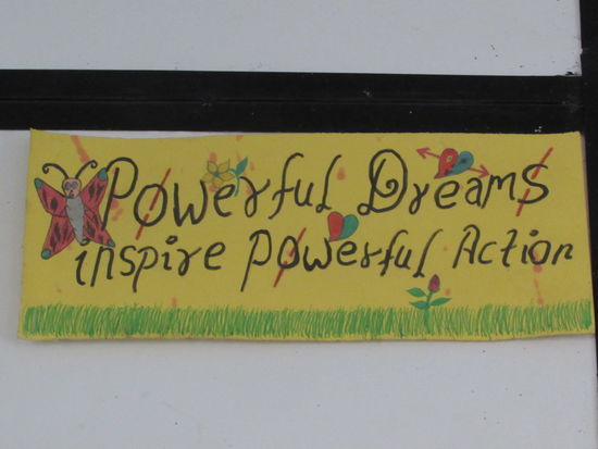 Diesen Spruch habe ich im Esszimmer entdeckt.