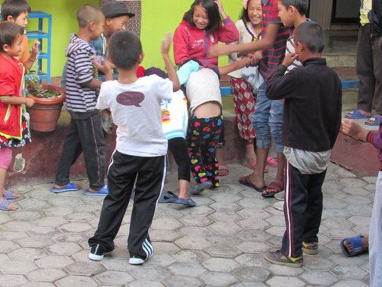 Da wird miteinander gerungen.