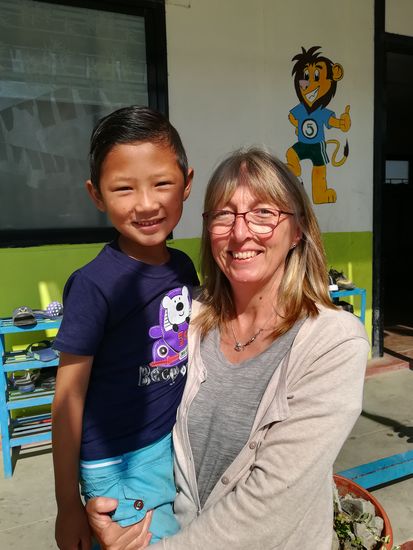 Auch dieser Kleine macht sich auf den Weg.