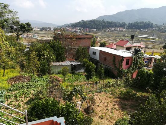 Ein erster Blick in die Umgebung vom Happy Children Home.