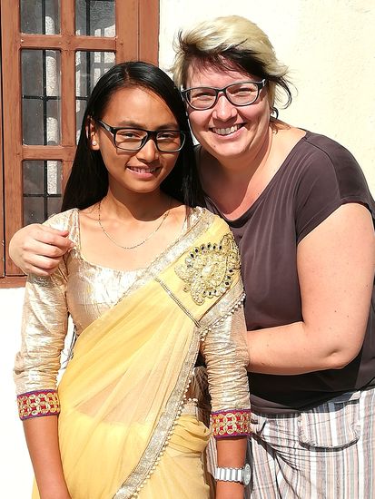 Noch ein Abschiedsfoto.