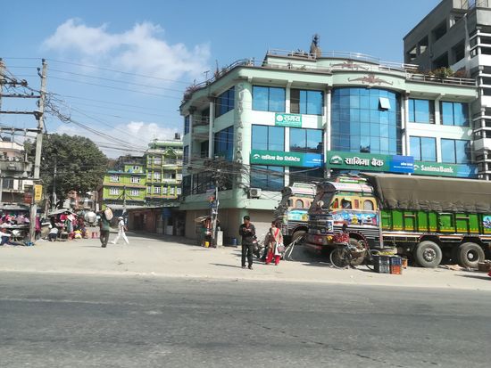 Irgendwo auf dem Weg nach Kathmandu.