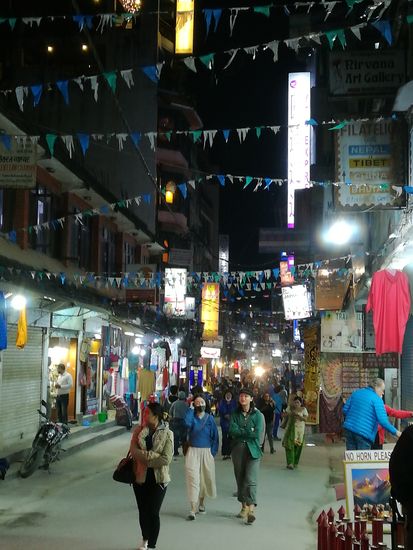 Abendstimmung in Thamel