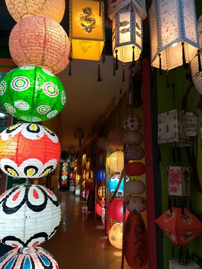 Wunderschöne Lampions