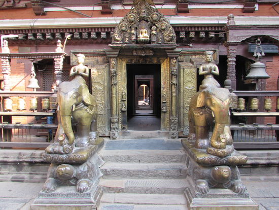 Der Blick nach draussen.