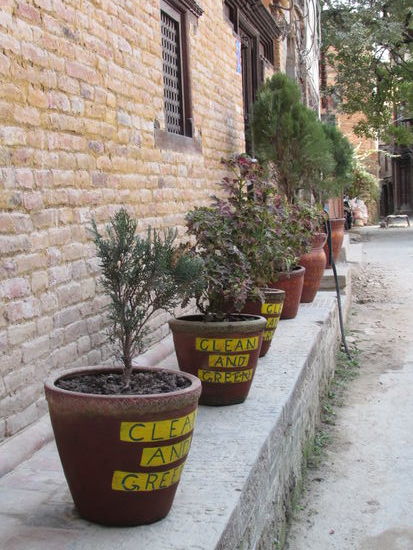 Tolles Projekt hier in Patan!