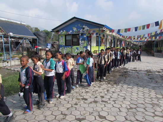 Auf geht's zur Schule