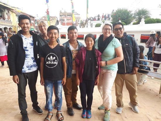 Die Zeit mit den Kindern vergeht wie im Flug. Es gab neben einem guten Essen sooo viel zu erzählen.