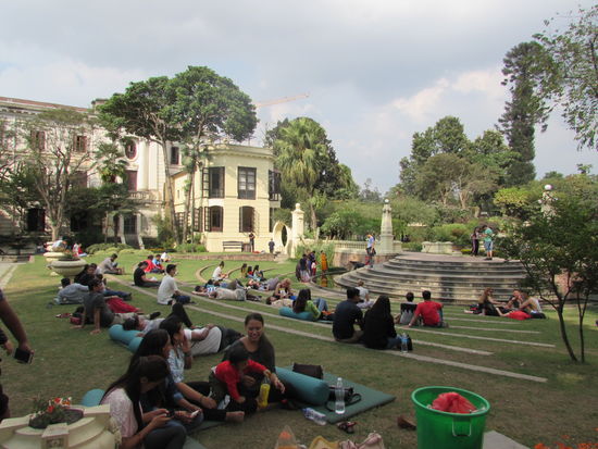 Auch die Einheimischen suchen hier Ruhe und Erholung