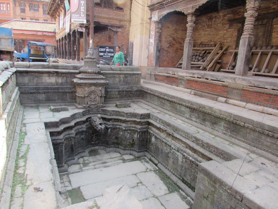 Einer der vielen Brunnen in dieser Stadt.