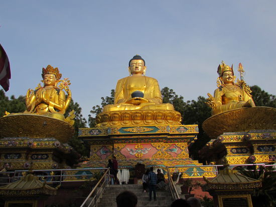 Im unteren Teil der Anlage ist der Buddha Park.