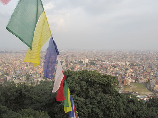 Blick über Kathmandu