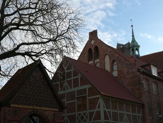 Die Rückansicht der Heiligen Geist Kirche.