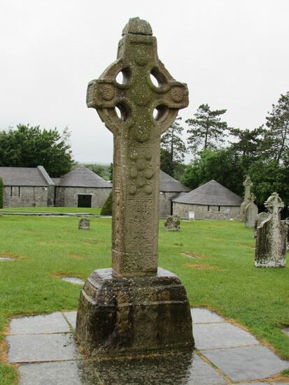 Eines der vielen Steinkreuze