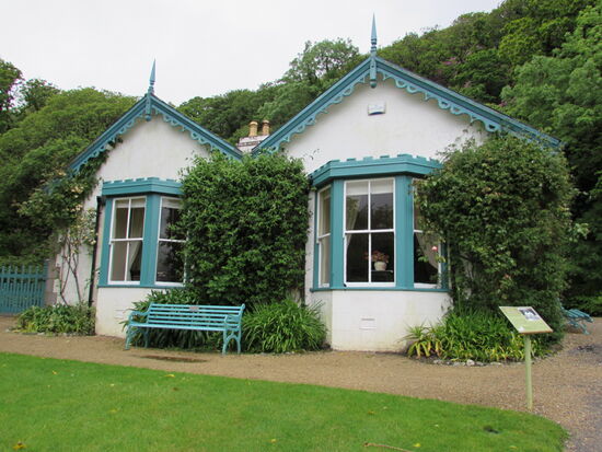 Das Haus des ehemaligen Gärtners.