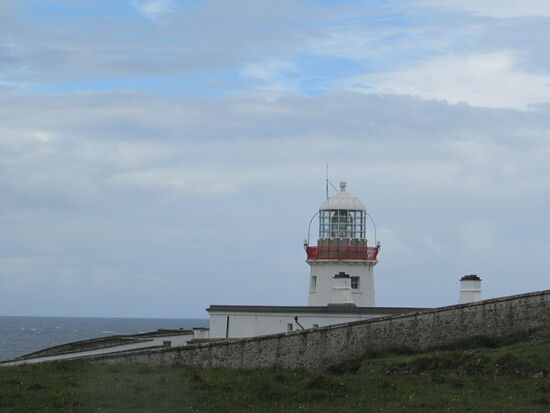 Am äußersten Punkt der Landzunge steht dieser Leuchtturm.