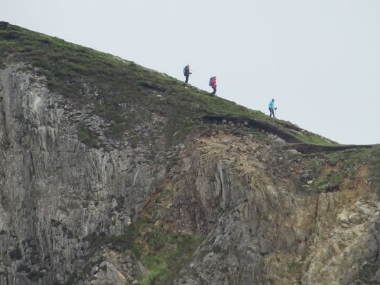 ....wie diese Wanderer