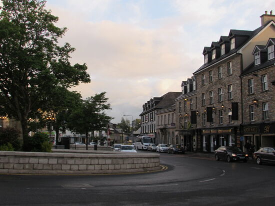 Das kleine Zentrum von Donegal