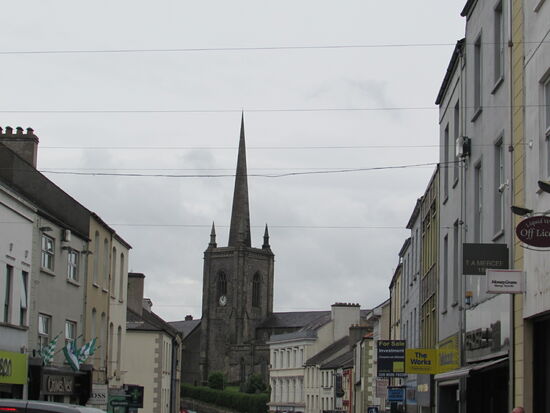 Stadtbild in Enniskillen