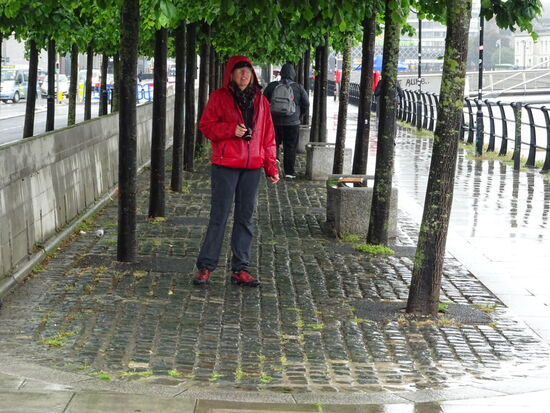 Leider schüttet es unentwegt.