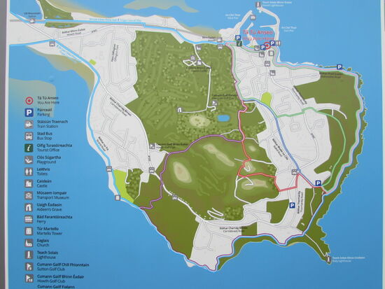 Übersicht  von Howth