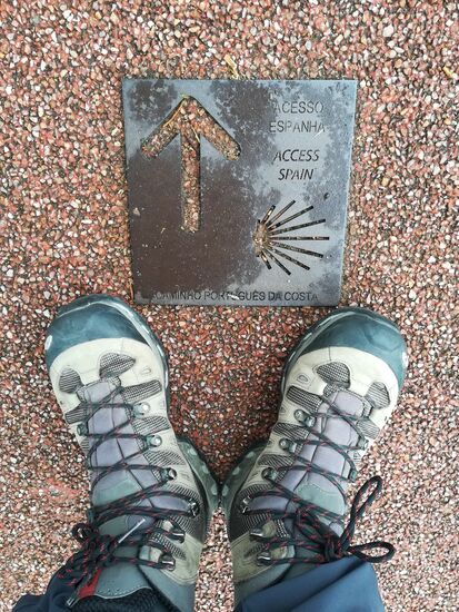 Vila Nova de Cerveira - 8Uhr - Kilometer null