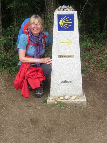 Hurra, keine 100km mehr bis Santiago