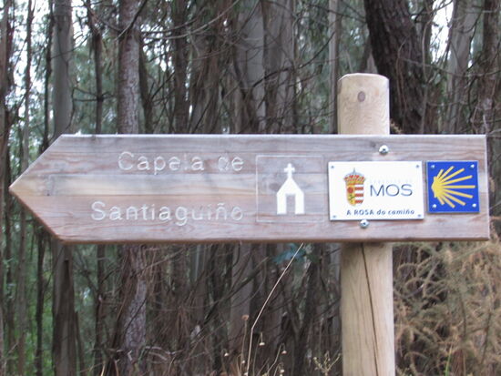 Ich starte in Mos das ist noch 96km von Santiago entfernt.