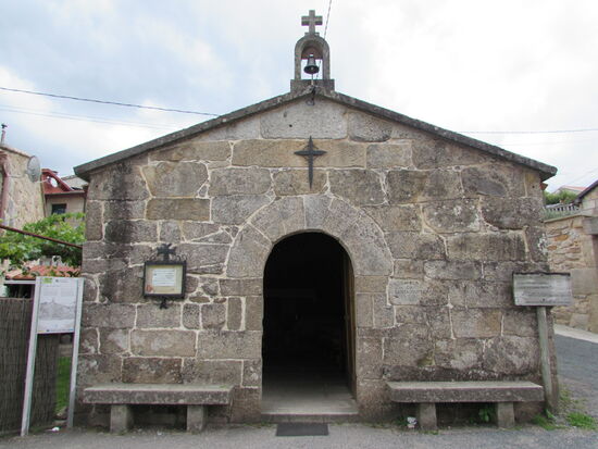 Eine kleine Kapelle in Vilaboa