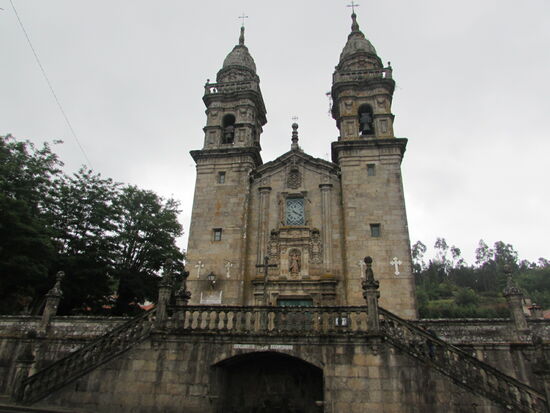 Die Kirche von Santuario de A Escavitude