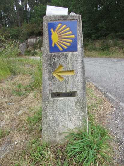 Noch 7,9 km bis zur Kathedrale