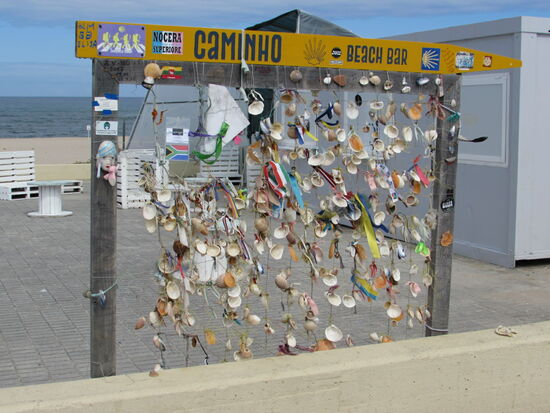 Hier haben sich Pilger verewigt.