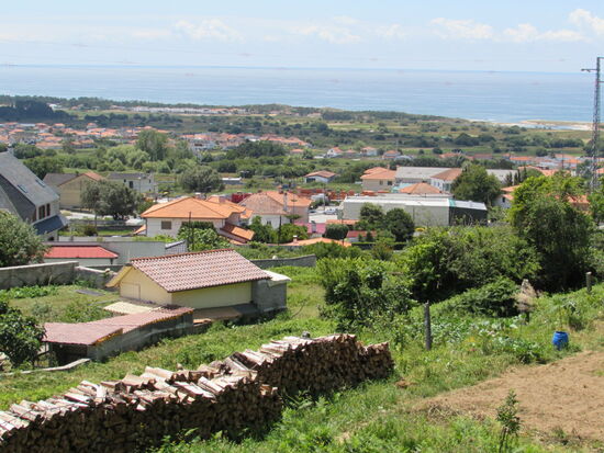 In der Ferne können wir mal wieder das Meer sehen.