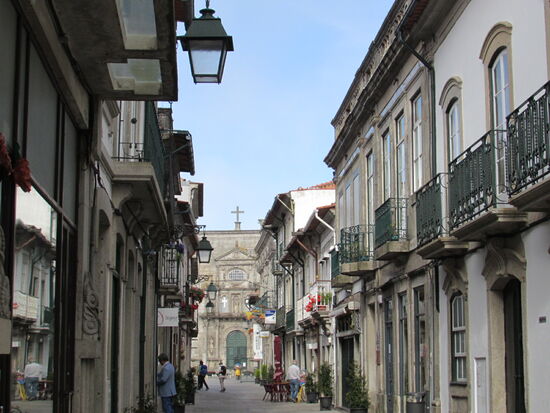 Noch eine letzte Aufnahme in Viana.