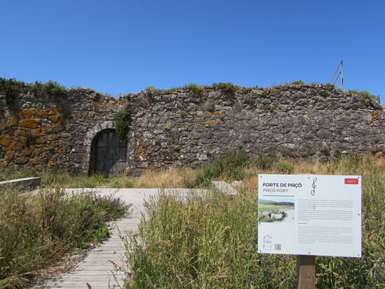 Ein ehemaliges Fort von dem Ort Parco.