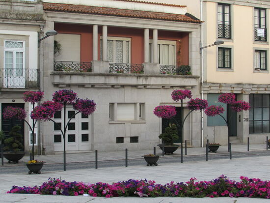 Die ganze Stadt ist gerade erst am Erwachen.