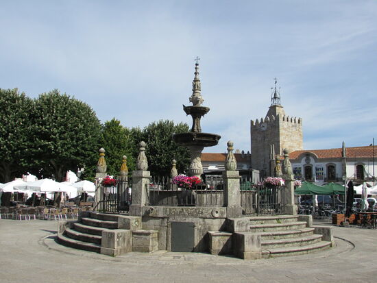 An diesem Platz genieße ich ein süßes Frühstück.