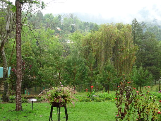 Blick von der Terasse