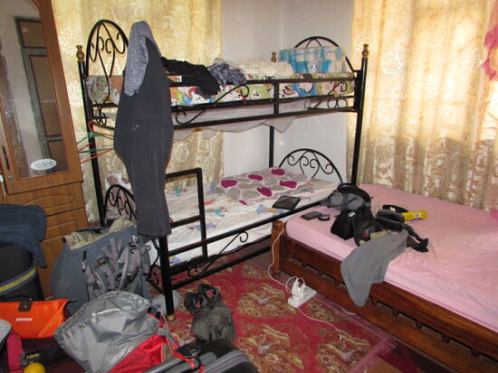 Unser Zimmer bei Psteen