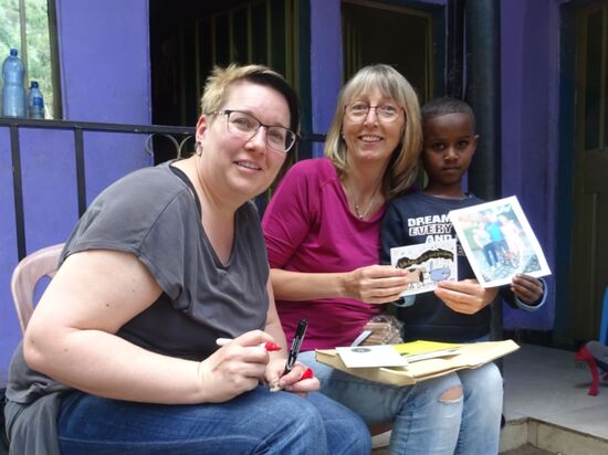 Stayehu ist etwas schüchtern