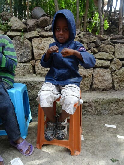 Im neuen Outfit fühlt sich Fikro cool 