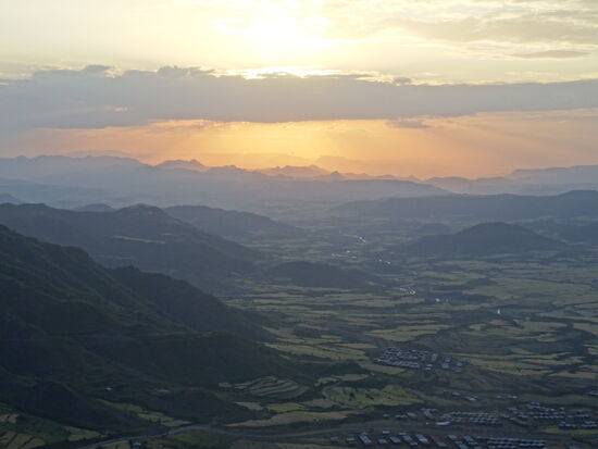 Sunset in Lalibela