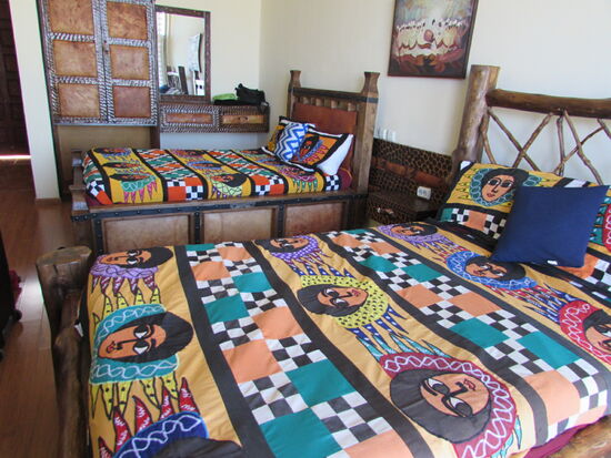 Unser Zimmer für die nächsten Tage