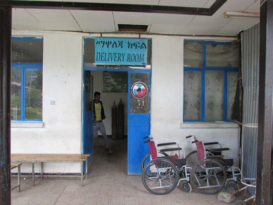 Dort geht es zur Säuglingsstation