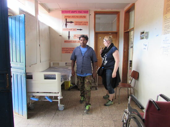 Die hygienischen Umstände sind für unsere Augen überall katastrophal.