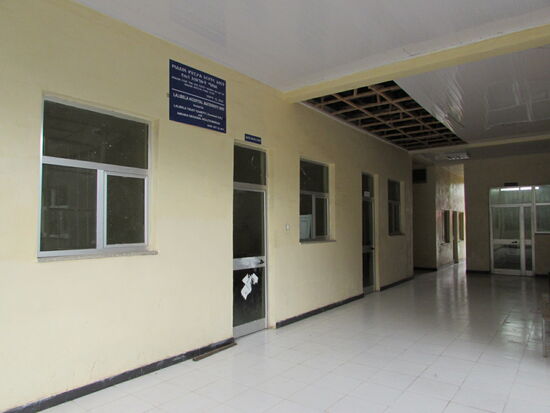 Hier entsteht mit Hilfe eines französischen Sponsoren eine neue Kinderklinik.