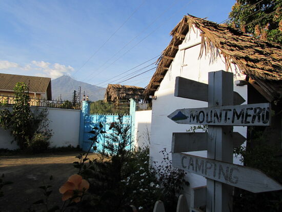 Blick auf Mount Meru