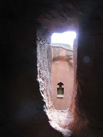 Blick auf die nächsten Kirchen