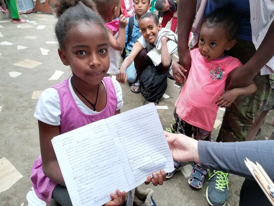 Dann sehen wir das Heft von Mahder