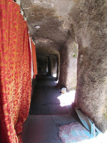 Auch diese Kirche wurde unter König Lalibela erbaut.